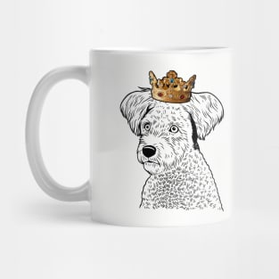 Pumi Dog King Queen Wearing Crown Mug